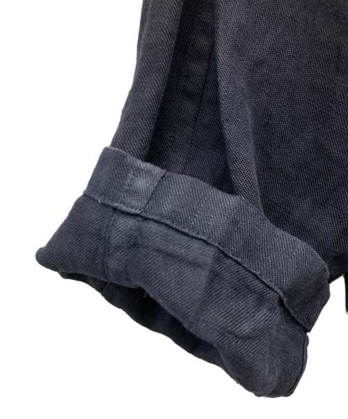 STYLE CRAFT WARDROBE（スタイルクラフト ワードローブ）STYLE CRAFT WARDROBE (スタイルクラフト ワードローブ) リネンキャンバスコート ネイビー サイズ:Mの古着・服飾アイテム