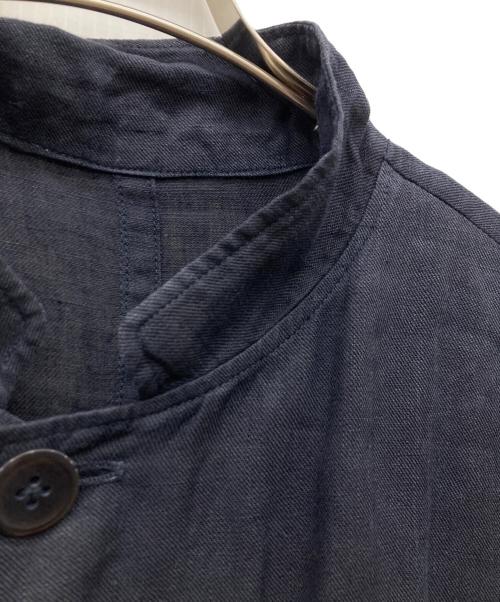 STYLE CRAFT WARDROBE（スタイルクラフト ワードローブ）STYLE CRAFT WARDROBE (スタイルクラフト ワードローブ) リネンキャンバスコート ネイビー サイズ:Mの古着・服飾アイテム