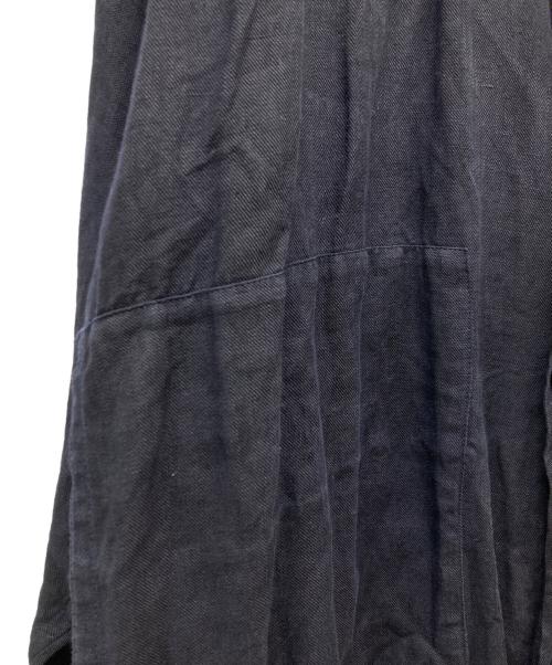 STYLE CRAFT WARDROBE（スタイルクラフト ワードローブ）STYLE CRAFT WARDROBE (スタイルクラフト ワードローブ) リネンキャンバスコート ネイビー サイズ:Mの古着・服飾アイテム