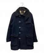 NIGEL CABOURN×Harris Tweedナイジェルケーボン×ハリスツイード）の古着「ファイヤーマンコート」｜ネイビー