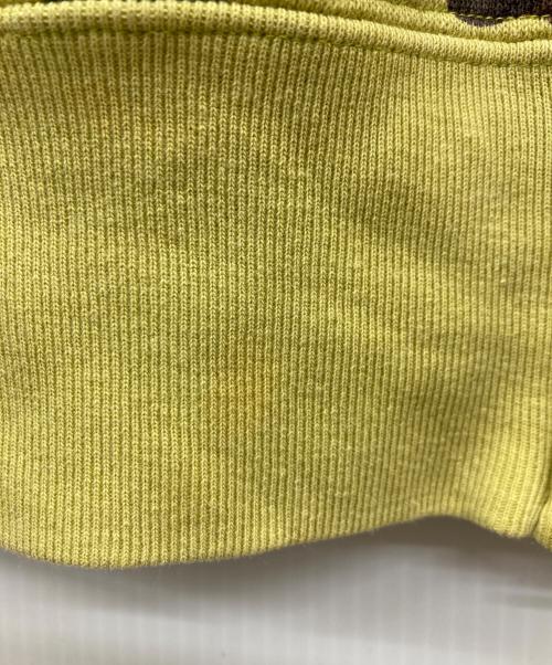 A BATHING APE（アベイシングエイプ）A BATHING APE (アベイシングエイプ) カモフラ フルジップ パーカー イエロー サイズ:Mの古着・服飾アイテム