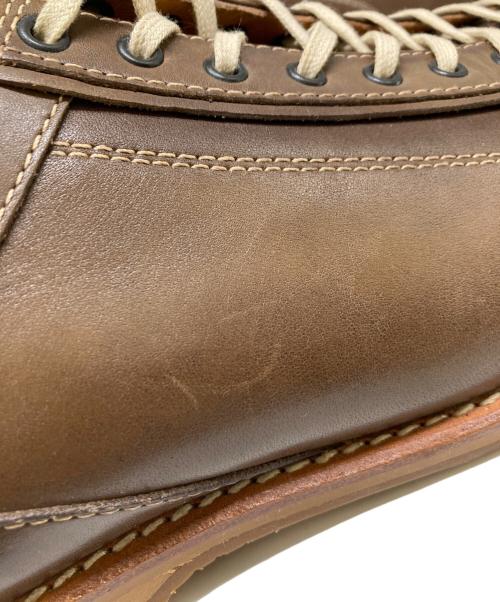 REGAL（リーガル）REGAL (リーガル) ヴィンテージ加工レザースニーカー ブラウン サイズ:251/2の古着・服飾アイテム