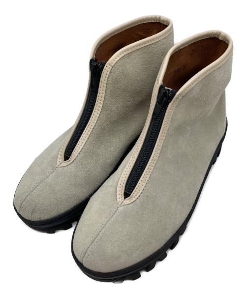 CLANE（クラネ）CLANE (クラネ) reproduction of found (リプロダクションオブファウンド) MILITARY ZIP BOOTS アイボリー サイズ:37の古着・服飾アイテム