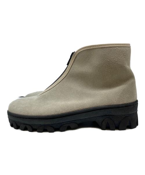 CLANE（クラネ）CLANE (クラネ) reproduction of found (リプロダクションオブファウンド) MILITARY ZIP BOOTS アイボリー サイズ:37の古着・服飾アイテム