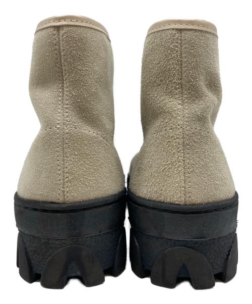 CLANE（クラネ）CLANE (クラネ) reproduction of found (リプロダクションオブファウンド) MILITARY ZIP BOOTS アイボリー サイズ:37の古着・服飾アイテム