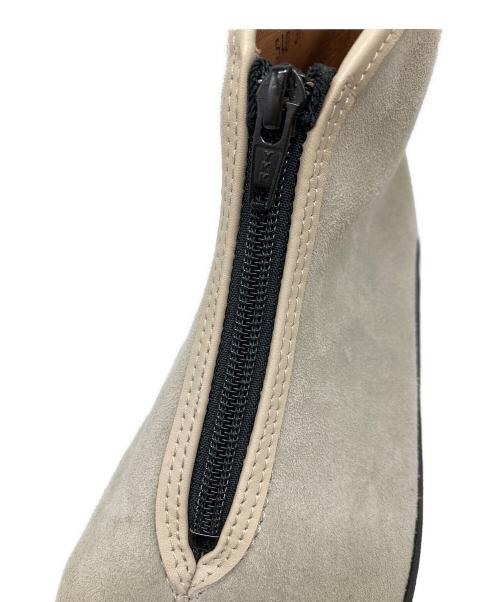 CLANE（クラネ）CLANE (クラネ) reproduction of found (リプロダクションオブファウンド) MILITARY ZIP BOOTS アイボリー サイズ:37の古着・服飾アイテム