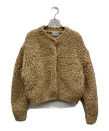 CLANE（クラネ）の古着「TEDDY BEAR HAND KNIT TOPS」｜ベージュ