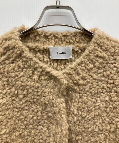 CLANE（クラネ）CLANE (クラネ) TEDDY BEAR HAND KNIT TOPS ベージュ サイズ:1の古着・服飾アイテム