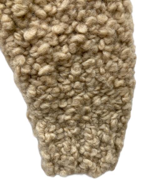 CLANE（クラネ）CLANE (クラネ) TEDDY BEAR HAND KNIT TOPS ベージュ サイズ:1の古着・服飾アイテム