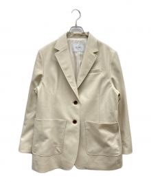 SLOBE IENA（スローブ イエナ）の古着「ドビーシングルオーバージャケット」｜ホワイト