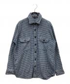 45Rフォーティファイブ・アール）の古着「藍インドネルチェックの908オンザビーチシャツ」｜ブルー