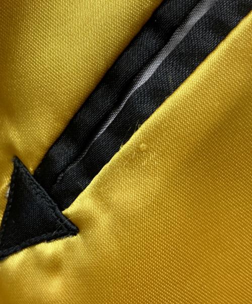 テーラー東洋（テーラートウヨウ）テーラー東洋 (テーラートウヨウ) 07AW Eagle × Cyclones リバーシブルサテンスカジャン ネイビー×イエロー サイズ:Mの古着・服飾アイテム