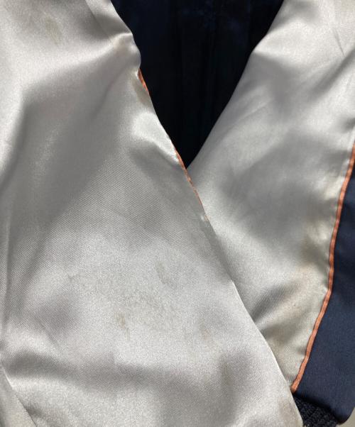 テーラー東洋（テーラートウヨウ）テーラー東洋 (テーラートウヨウ) 07AW Eagle × Cyclones リバーシブルサテンスカジャン ネイビー×イエロー サイズ:Mの古着・服飾アイテム