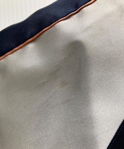 テーラー東洋（テーラートウヨウ）テーラー東洋 (テーラートウヨウ) 07AW Eagle × Cyclones リバーシブルサテンスカジャン ネイビー×イエロー サイズ:Mの古着・服飾アイテム