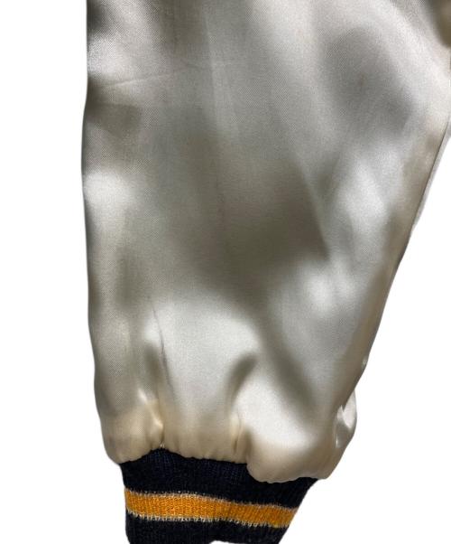 テーラー東洋（テーラートウヨウ）テーラー東洋 (テーラートウヨウ) リバーシブルサテンスカジャン グリーン×ブラック サイズ:Mの古着・服飾アイテム