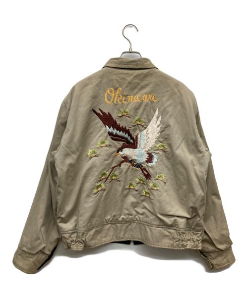 テーラー東洋（テーラートウヨウ）テーラー東洋 (テーラートウヨウ) 別珍×コットン リバーシブルスーベニアジャケット ブラック×ベージュ サイズ:Lの古着・服飾アイテム