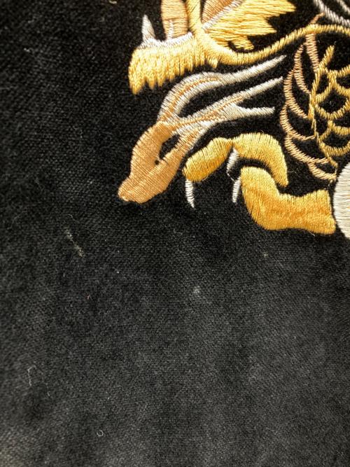 テーラー東洋（テーラートウヨウ）テーラー東洋 (テーラートウヨウ) 別珍×コットン リバーシブルスーベニアジャケット ブラック×ベージュ サイズ:Lの古着・服飾アイテム