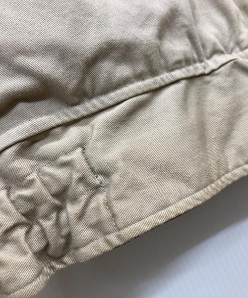 テーラー東洋（テーラートウヨウ）テーラー東洋 (テーラートウヨウ) 別珍×コットン リバーシブルスーベニアジャケット ブラック×ベージュ サイズ:Lの古着・服飾アイテム