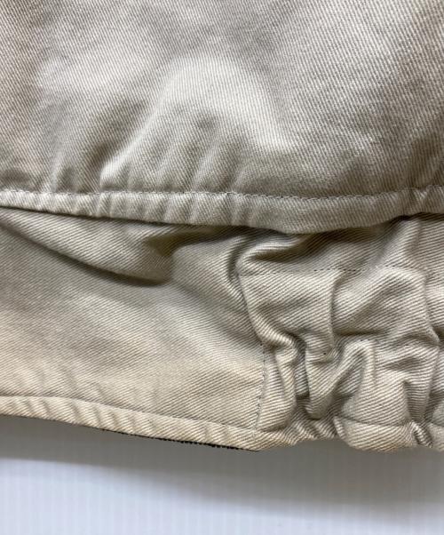 テーラー東洋（テーラートウヨウ）テーラー東洋 (テーラートウヨウ) 別珍×コットン リバーシブルスーベニアジャケット ブラック×ベージュ サイズ:Lの古着・服飾アイテム