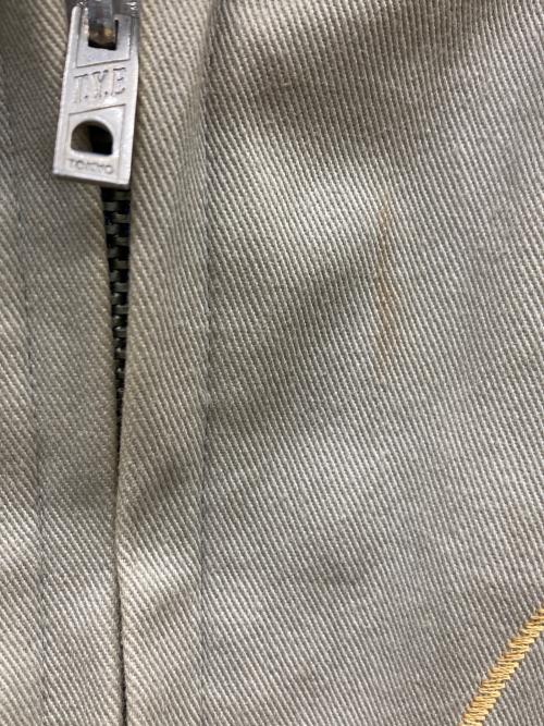 テーラー東洋（テーラートウヨウ）テーラー東洋 (テーラートウヨウ) 別珍×コットン リバーシブルスーベニアジャケット ブラック×ベージュ サイズ:Lの古着・服飾アイテム