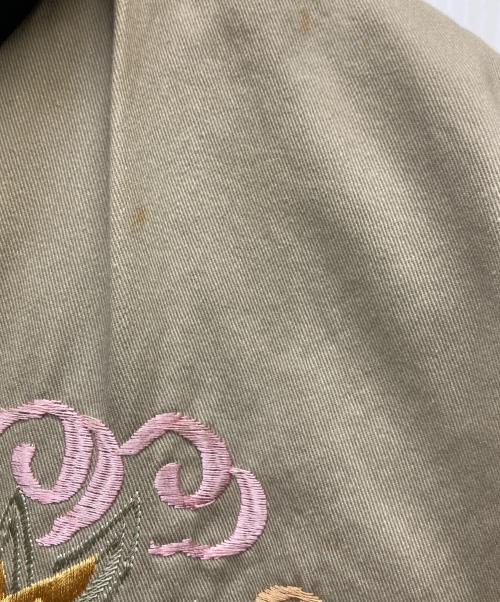 テーラー東洋（テーラートウヨウ）テーラー東洋 (テーラートウヨウ) 別珍×コットン リバーシブルスーベニアジャケット ブラック×ベージュ サイズ:Lの古着・服飾アイテム