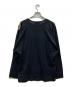 Vivienne Westwood (ヴィヴィアンウエストウッド) SAFETY PIN NEW リラックス長袖Tシャツ ブラック サイズ:FREE：13000円