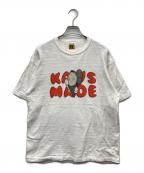 HUMAN MADE×KAWSヒューマンメイド×カウズ）の古着「Graphic T-Shirt」｜ホワイト