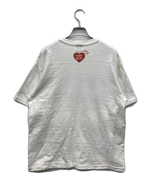 HUMAN MADE（ヒューマンメイド）HUMAN MADE (ヒューマンメイド) KAWS (カウズ) Graphic T-Shirt ホワイト サイズ:Lの古着・服飾アイテム
