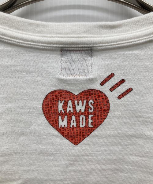 HUMAN MADE（ヒューマンメイド）HUMAN MADE (ヒューマンメイド) KAWS (カウズ) Graphic T-Shirt ホワイト サイズ:Lの古着・服飾アイテム