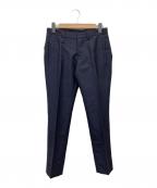 PRADAプラダ）の古着「ストライプウールトラウザー」｜ネイビー