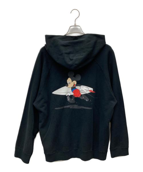 PENNEYS（ペニーズ）PENNEYS (ペニーズ) DISNEY (ディズニー) ミッキープリントジップパーカー ブラック サイズ:M 未使用品の古着・服飾アイテム