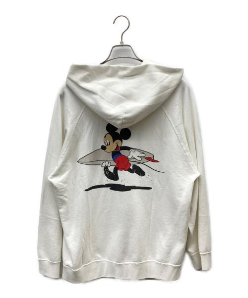 PENNEYS（ペニーズ）PENNEYS (ペニーズ) DISNEY (ディズニー) ミッキープリントジップパーカー ホワイト サイズ:M 未使用品の古着・服飾アイテム