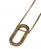 hirotakaヒロタカ）の古着「BELUGA オブロング ダイヤモンド ネックレス」