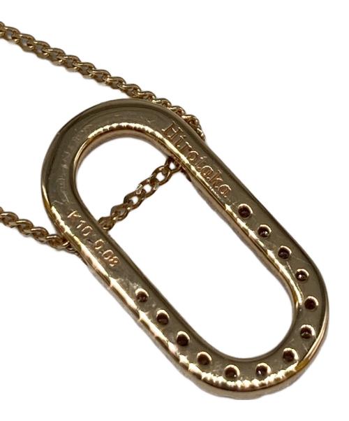 hirotaka（ヒロタカ）hirotaka (ヒロタカ) BELUGA オブロング ダイヤモンド ネックレス サイズ:-の古着・服飾アイテム