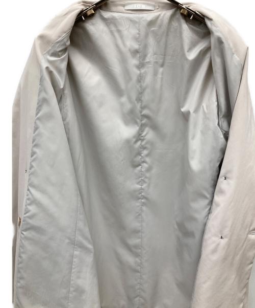 icB（アイシービー）icB (アイシービー) パデットライトジャケット ベージュ サイズ:Lの古着・服飾アイテム