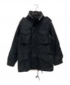 HOUSTONヒューストン）の古着「M65フィールドジャケット」｜ブラック