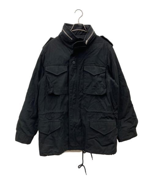HOUSTON（ヒューストン）HOUSTON (ヒューストン) M65フィールドジャケット ブラック サイズ:Mの古着・服飾アイテム