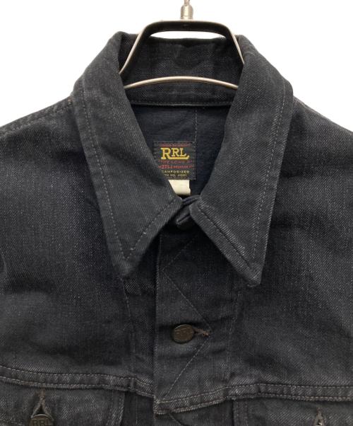 RRL（ダブルアールエル）RRL (ダブルアールエル) 271-J Trucker Jacket ブラック サイズ:XSの古着・服飾アイテム