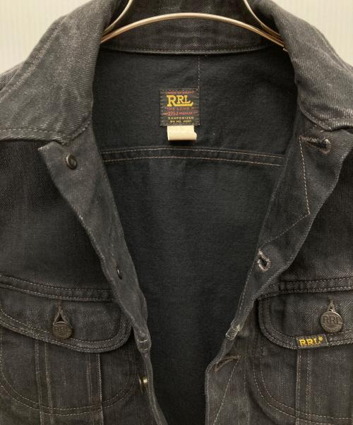 RRL（ダブルアールエル）RRL (ダブルアールエル) 271-J Trucker Jacket ブラック サイズ:XSの古着・服飾アイテム