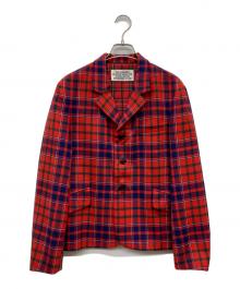 SEDITIONARIES by 666（セディショナリーズ）の古着「スリーボタン バムフリーザージャケット」｜レッド