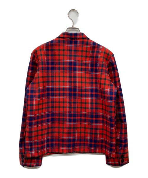 SEDITIONARIES by 666（セディショナリーズ）SEDITIONARIES by 666 (セディショナリーズ) スリーボタン バムフリーザージャケット レッド サイズ:Sの古着・服飾アイテム