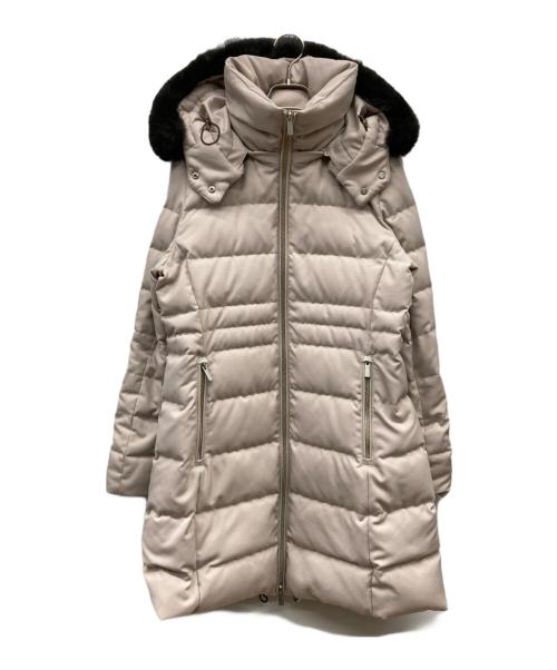 nano・universe（ナノ・ユニバース）nano・universe (ナノ・ユニバース) LB.03/西川ダウン(R)/サージロングダウンコート ホワイト サイズ:2の古着・服飾アイテム