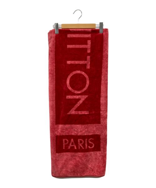 LOUIS VUITTON（ルイ ヴィトン）LOUIS VUITTON (ルイ ヴィトン) バスタオル レッド サイズ:-の古着・服飾アイテム