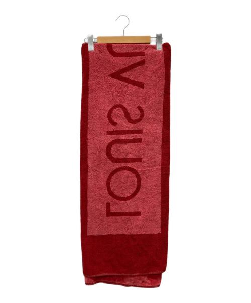 LOUIS VUITTON（ルイ ヴィトン）LOUIS VUITTON (ルイ ヴィトン) バスタオル レッド サイズ:-の古着・服飾アイテム