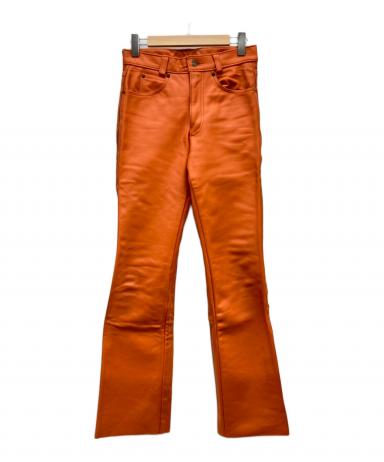 中古・古着通販】Schott (ショット) 604 ブーツカットレザーパンツ