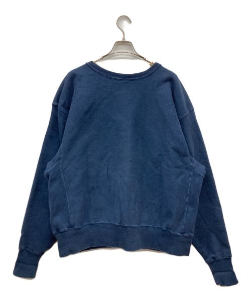Champion REVERSE WEAVE（チャンピオン リバース ウィーブ）Champion REVERSE WEAVE (チャンピオン リバース ウィーブ) ミシガンロゴプリントスウェット ネイビー サイズ:XLの古着・服飾アイテム