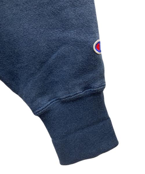 Champion REVERSE WEAVE（チャンピオン リバース ウィーブ）Champion REVERSE WEAVE (チャンピオン リバース ウィーブ) ミシガンロゴプリントスウェット ネイビー サイズ:XLの古着・服飾アイテム
