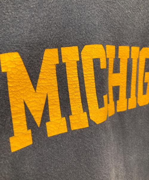 Champion REVERSE WEAVE（チャンピオン リバース ウィーブ）Champion REVERSE WEAVE (チャンピオン リバース ウィーブ) ミシガンロゴプリントスウェット ネイビー サイズ:XLの古着・服飾アイテム