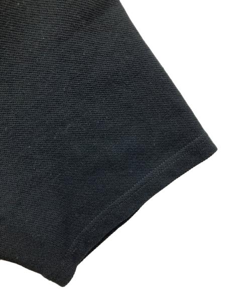 FRED PERRY（フレッドペリー）FRED PERRY (フレッドペリー) GROUND Y (グラウンドワイ) ロング丈オーバーポロシャツ ブラック サイズ:Mの古着・服飾アイテム