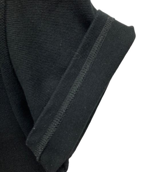 FRED PERRY（フレッドペリー）FRED PERRY (フレッドペリー) GROUND Y (グラウンドワイ) ロング丈オーバーポロシャツ ブラック サイズ:Mの古着・服飾アイテム